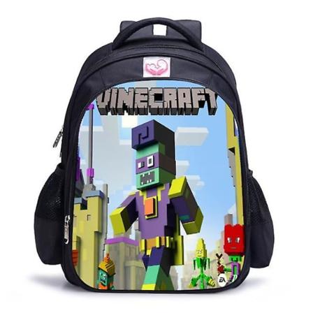Minecraft vanntett ryggsekk for barn Y COLOR 3