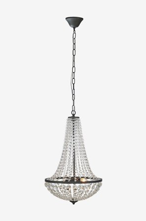 Markslöjd - GRÄNSÖ Krystallysekrone Sort/MC - Krystallysekroner - Fra Homeroom