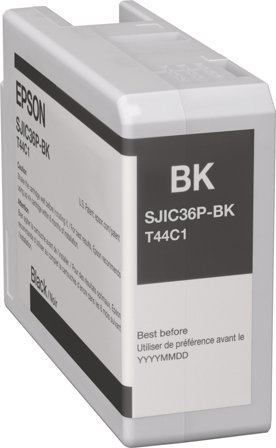 Epson SJIC36P(K) - svart - original - blekkpatron