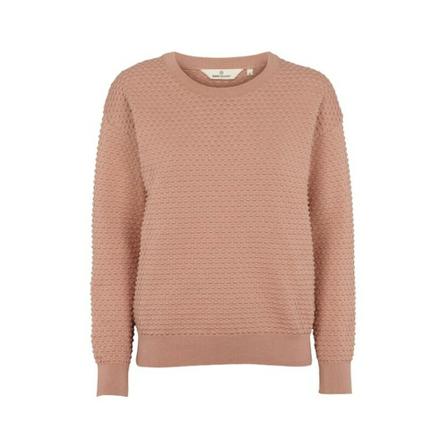 Basic Apparel Vicca Sweater Organic Pink, Dame