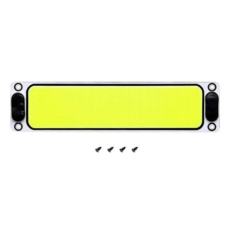 COB LED Panel Dome Light Lamp Auto Bil Läsplatta Interiör Super Ljusa Tak Taklampor 12V 36V 16W ​​för Lastbil Suv