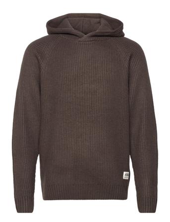 Rrroberto Knit Hoodie Brun Redefined Rebel