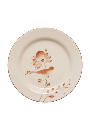 Rörstrand Fågel tallrik 21 cm jubilee Mattallrikar Beige