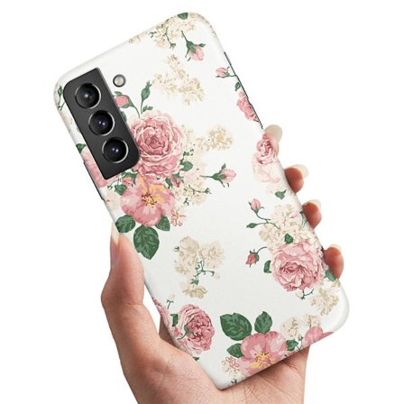 Samsung Galaxy S21 Plus - Deksel/Mobildeksel Retro Blomster
