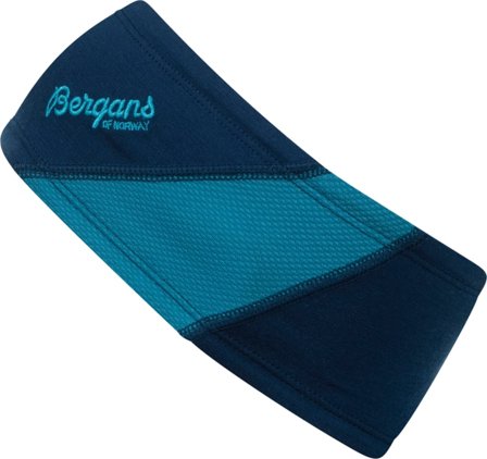 Bergans Women's Cecilie V2 Light Wool Headband Unisex beanies Blue 56