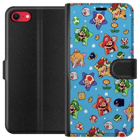 Kompatibelt Plånboksfodral till Apple Apple iPhone SE (2022) Nintendo Mario Mönster Switch Spel