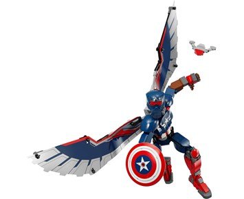 LEGO Super Heroes Byggfigur – Nya Captain America 76296