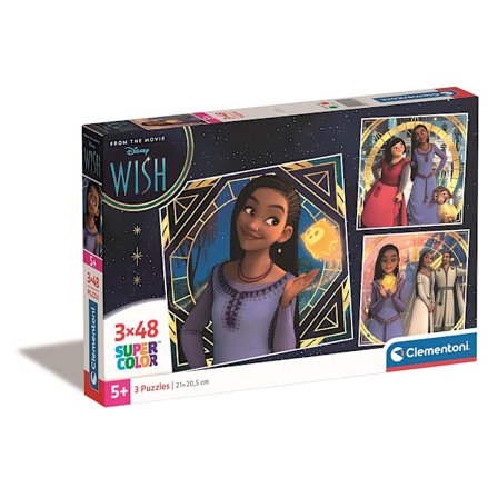 Disney Wish Mystic 3x48 bitars pussel
