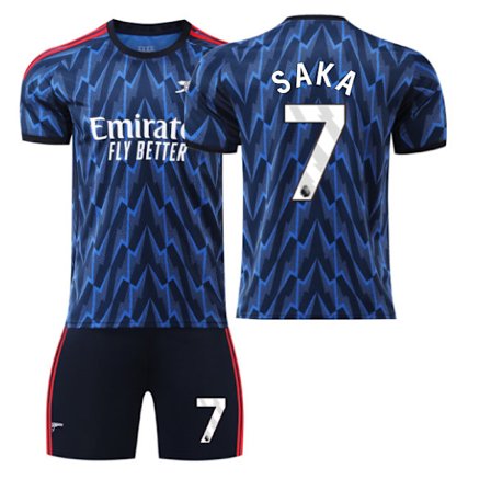 2526 Arsenal Hjemme Barn Fotballdraktsett med Sokker Nr 14 Gyökeres 8