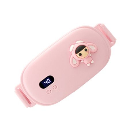 Bærbar trådløs varmepude, menstruationsvarmepude varmepude til rygsmerter