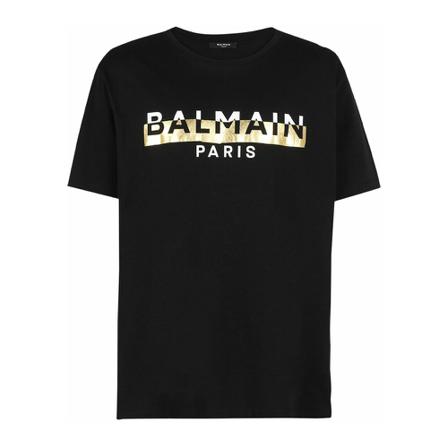 Balmain T-Shirts Sort, Herre