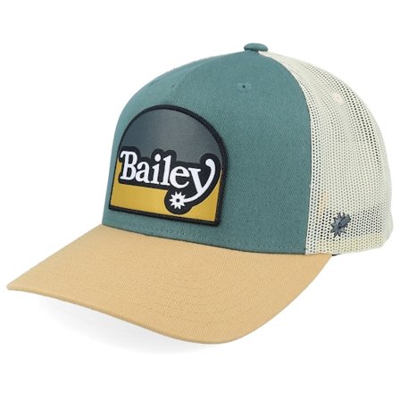 Bailey - Verde trucker Cappellino - Paine Forest Green A-Frame Trucker @ Hatstore