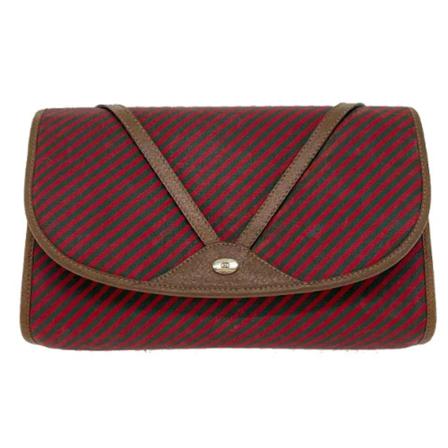 Gucci Vintage, Pre-owned Coated canvas clutches Rood, unisex, Maat:ONE Size
