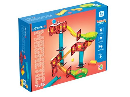 GEOMAG GEOMAG MARBLE RUN 45 delar - Lyreco - Skola och förskola - Lekmaterial - Bygglek, konstruktion och mosaik