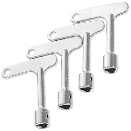 4 stk Heis Nøkkel Heis Service Nøkkel Trekant Panel Lås Trekant Skiftenøkkel