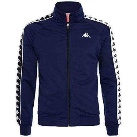 Kappa Zip-throughs blå, Herr Tröjor, Herr, Storlek: L