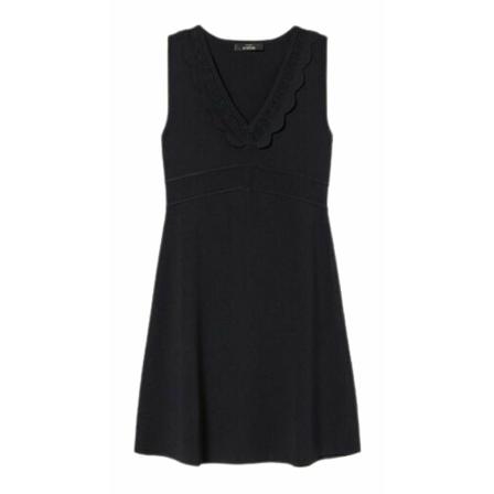 Twinset, Short Dresses Zwart, Dames, Maat:L