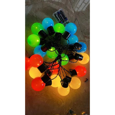 Hot deal til lav pris! Utendørs camping atmosfære lys stor ball lysslynge lyspære lysslynge baldakin telt camping dekorative lys batteri-Glad