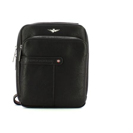 Aeronautica Militare, Cross Body Bags Zwart, Heren, Maat:ONE Size