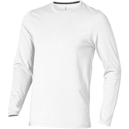 Elevate Mens Ponoka Long Sleeve T-Shirt XL Vit