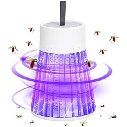 Opgraderet Myg Zapper, 360° Elektronisk Flue Zapper Indendørs