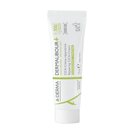 A-DERMA Dermalibour+ Repairing CICA -Cream 15 ml, Skincare, Amning & Flaske, Brystcreme