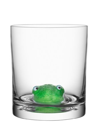 New Friends Tumbler Frog 46 Cl Kosta Boda