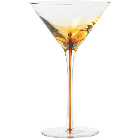 Broste 'Amber' Munnblåst martiniglass' - 'Rav