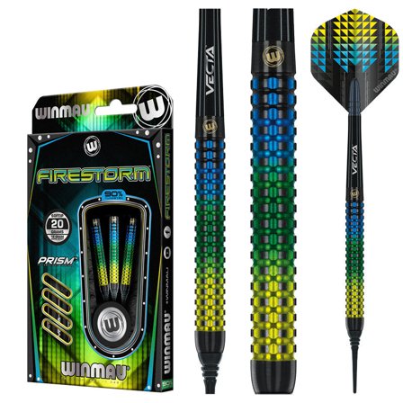 Winmau Firestorm Soft Tip Darts 20g