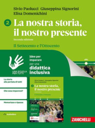 La nostra storia, il nostro presente. Idee per imparare. Per le Scuole superiori. Vol. 2: Il Settecento e l'Ottocento Silvio Paolucci