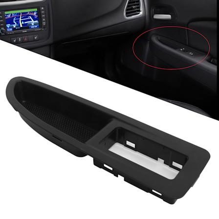 Fönsterströmbrytarens Bezel Fram Höger Vänster Svart Fönsterströmbrytare Panelöverdrag Ersättning För DODGE AVENGER 2011 till 2014 Höger 68223848AA