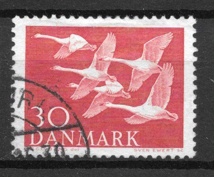 Danmark - AFA 367x - Stemplet