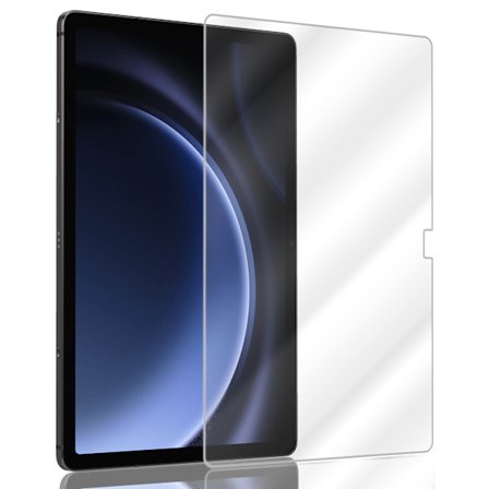 1-Pack Samsung Tab S9 FE Plus Skärmskydd - Härdat Glas 9H - Super kvalitet 3D
