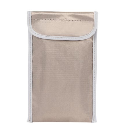 Sikkerhedspung blokerende telefonærmer Anti-stråling mobiltelefonetui Signalblokeringspung RFID-privatlivsbeskyttelsesbetræk Smartphone 18,5*11CM 