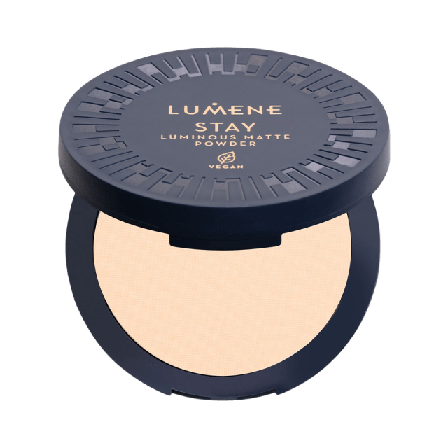 Lumene Stay Luminous Matte Powder Puder Dam Beige 10 G