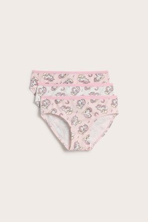 Kappahl | 3-pk. brieftruser | Lyserosa