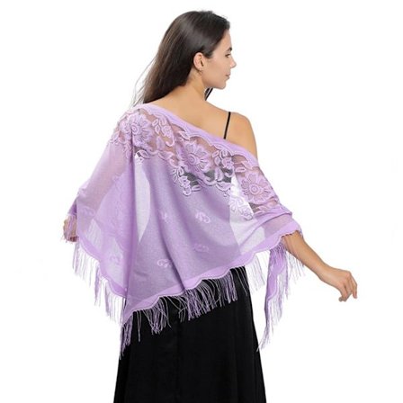 Aftonklänningar Sjal Lady Cape Wraps LJUSLILA LJUSLILA