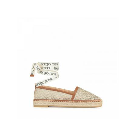 Sergio Rossi, Espadrilles Filicudi Beige, Dames, Maat:41 EU