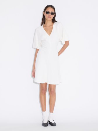 Holzweiler Summer Short Dress - Off White - Women's - L