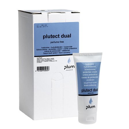 PLUM Hudvårdskräm Plutec Dual 100ml - Lyreco - Städ och hygien - Tvål och hygien - Hand- och hudcremer