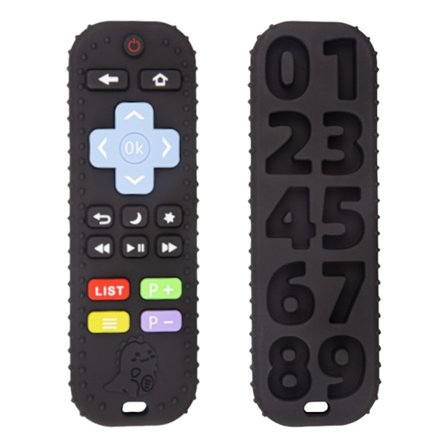 Bitleksak för spädbarn Silikon Bitleksak för bebisar 6-12 månader Fjärrkontroll