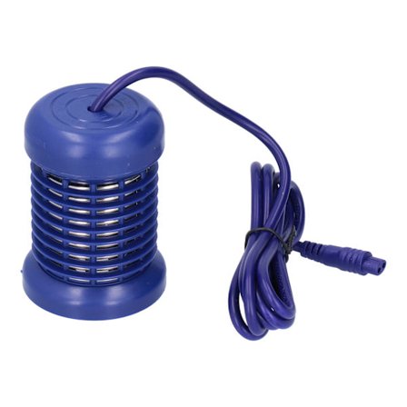 Aftagelig Vaskbar Hydroterapi Fodbad Ion Detox Array med Rustfrit Stål Hoved Blå Dobbelt Hul