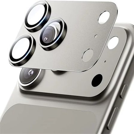 Kameraskydd i härdat glas av metall för iPhone 17 Pro Max Legering Svart Linsskydd för iPhone 17 Air 17 Pro Max 5G Linsring