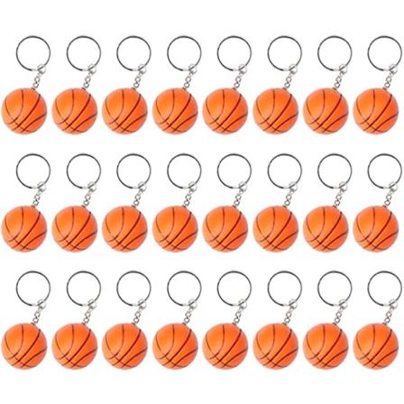 Basketball nøgleringe Sportsbold nøgleringe til skolekarneval R
