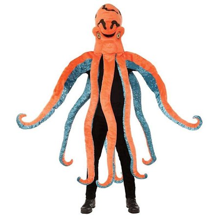 Bläckfisk Big Head Kostym