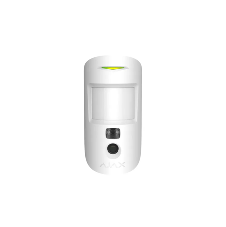 AJAX MotionCam HDR (PhOD) Jeweller (8EU) ASP white | IR motion detector with photo camera and Photo on Demand feature | White