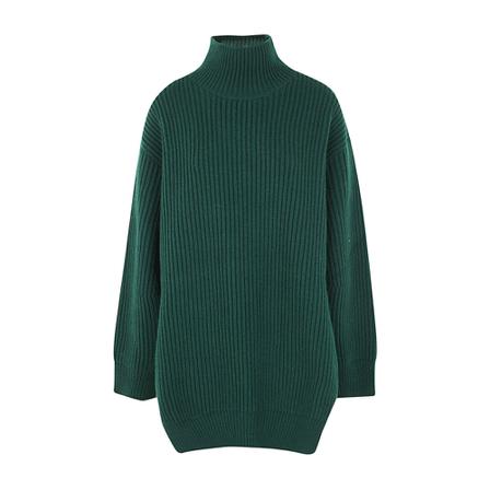 Jil Sander, Turtlenecks Groen, Dames, Maat:XS