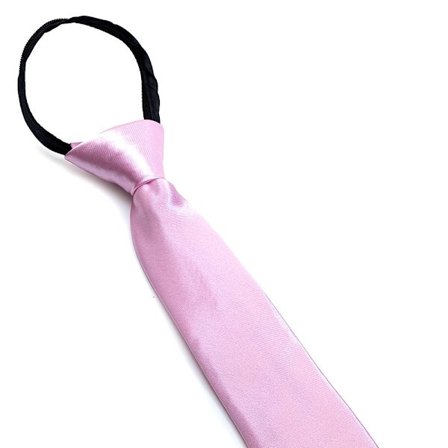 Färdigknuten slips Enfärgad Vuxen 48 x 5 cm - Flera färger