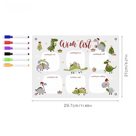 Jääkaapin magneettinen viestitaulu A A