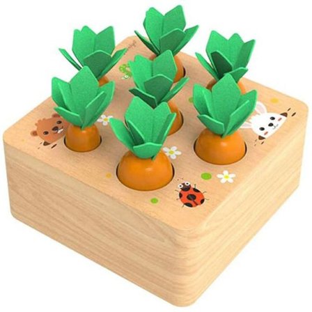 XIAPIA trælegetøj fra 1 år | Baby motoriklegetøj til 12 måneder gamle drenge